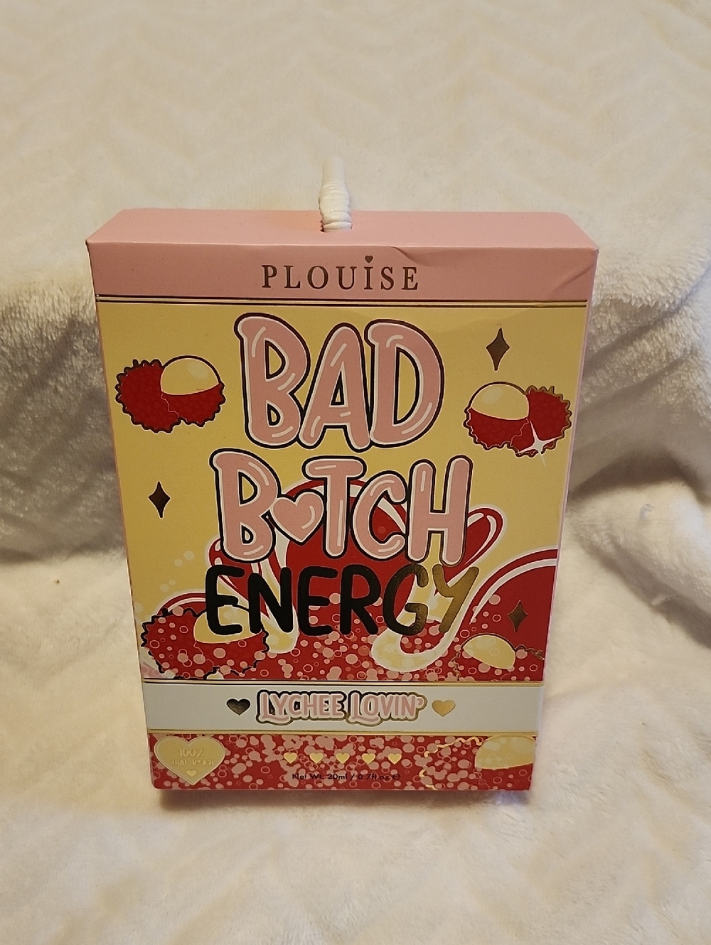 NWT  PLOUISE BAD B**** ENERGY Lychee Lovin' Lip Duo